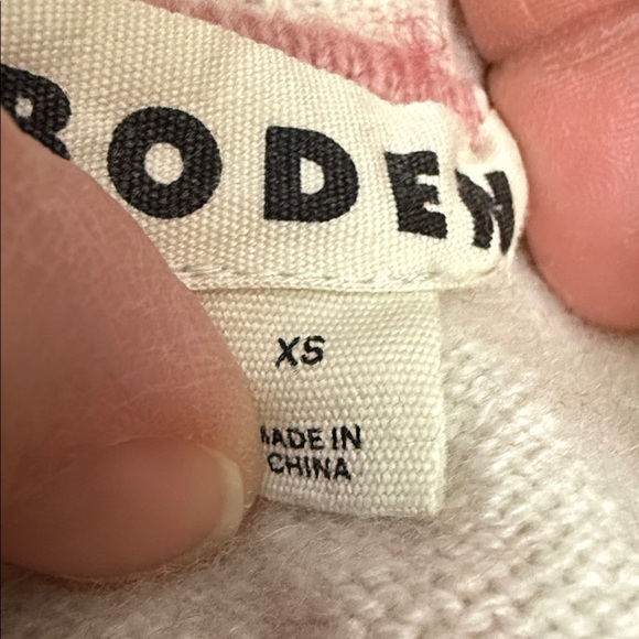 Boden Edie Fair Isle Jumper Sweater, Robin, size XS, Wool, Alpaca mix - Picture 5 of 10